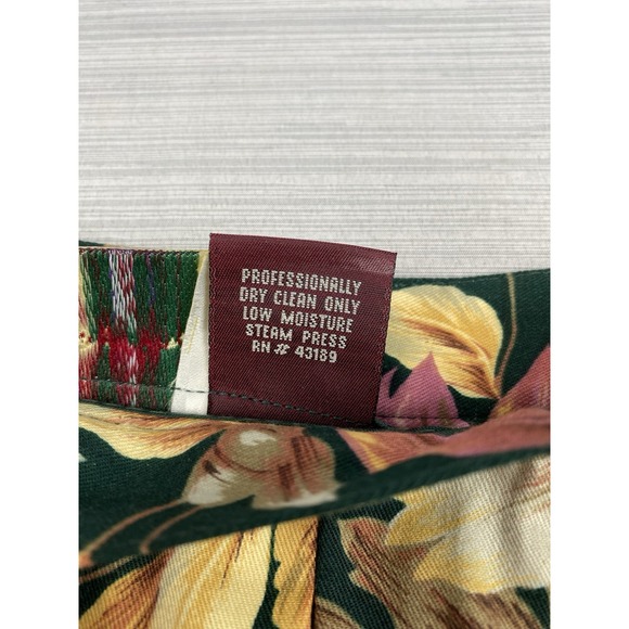 Vintage Susan Bristol Floral Midi Skirt 14 Cottagecore A-line Prairie Pockets - Picture 6 of 11